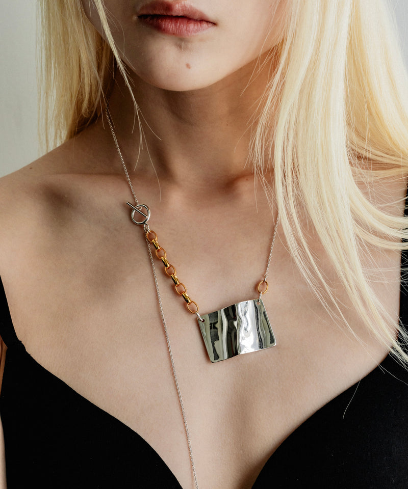 【予約】【loni】Ground Plate Necklace