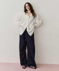 【予約開始待ち】コットンツイルカーブパンツ