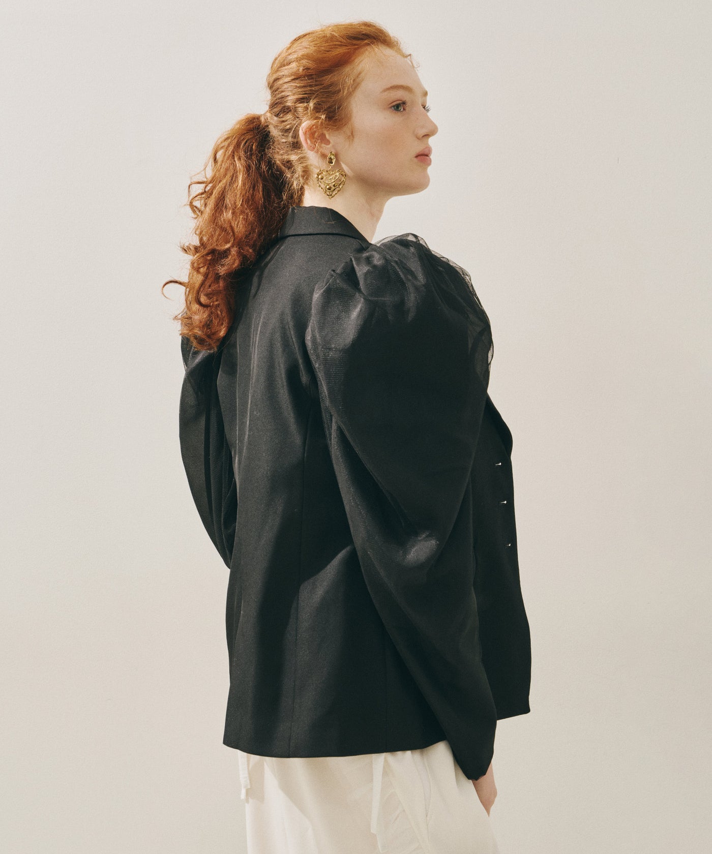 J1U by LA BELLE ETUDE】パワーパフショルダージャケット – LA BELLE