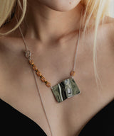 【予約】【loni】Ground Plate Necklace