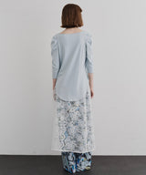 【再入荷】ギャザーパフショートスリーブカットソー