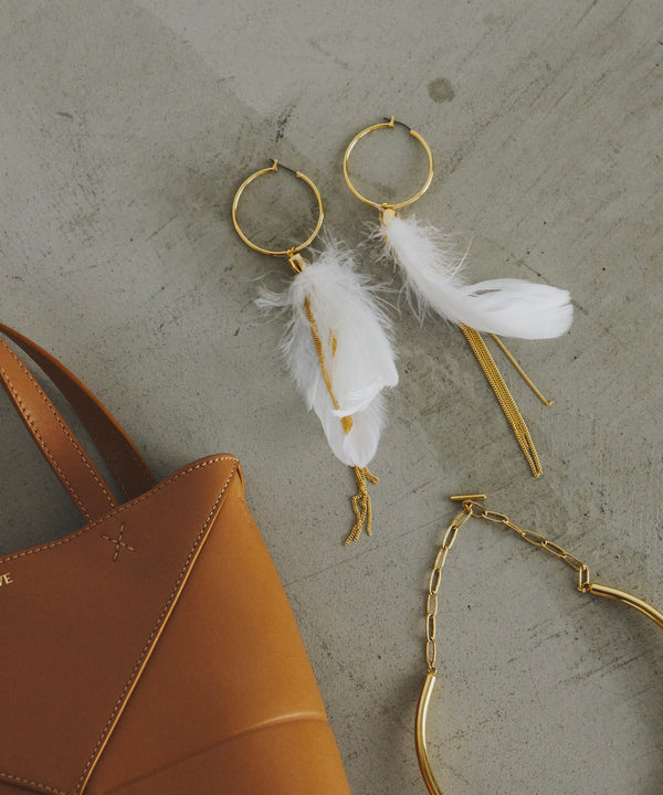 【loni】Big Feather Pierce