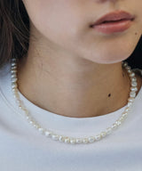 【予約】【loni】Simple Pearl Necklace