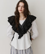 【予約開始待ち】ギャザーパフショートスリーブカットソー