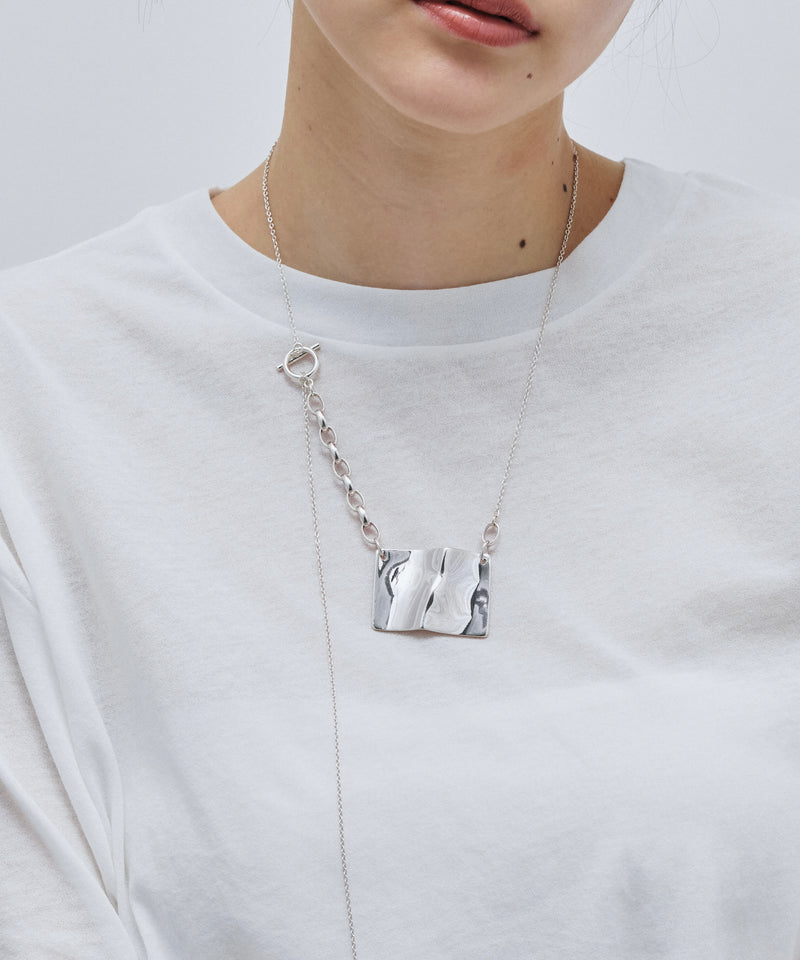 【loni】Ground Plate Necklace