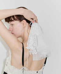【TEN by LA BELLE ETUDE】モチーフレース×チュールBIGシュシュ