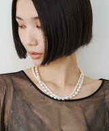 【loni】Simple Pearl Necklace