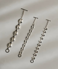 【予約】【loni】vintage square chain bracelet