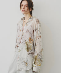 【REVIVAL】オリジナルvintageフラワープリントリラックスシャツ