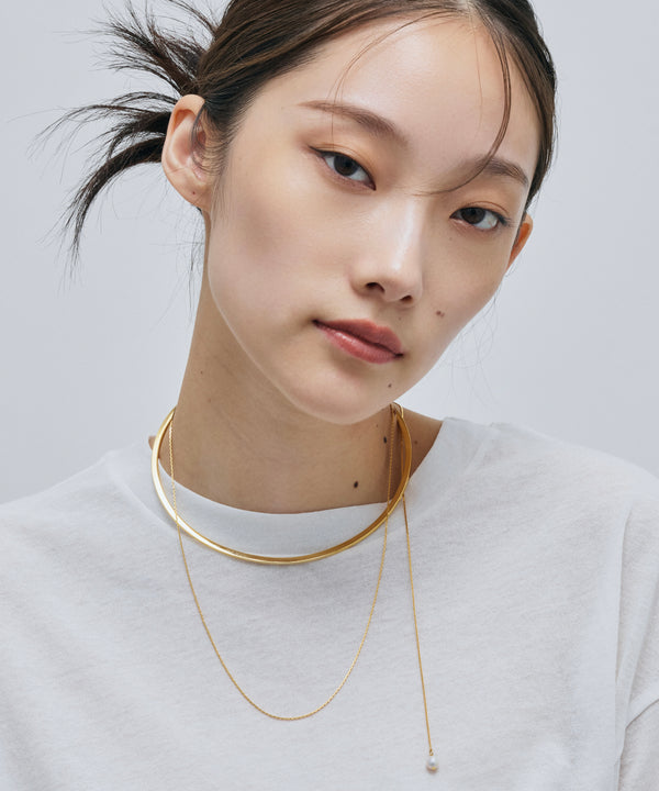 【一部カラー予約】【loni】Bud multiway pearl choker/マルチウェイパールチョーカー