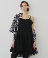 【予約】モチーフレースAラインキャミチュニック