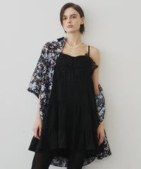 【予約】モチーフレースAラインキャミチュニック