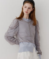 【予約】【J1U by LA BELLE ETUDE】シアーチュールSETカーディガン