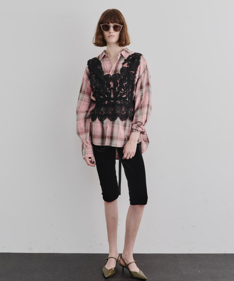 ★【新品未使用】CLANE エプロンビスチェ 予約】モチーフレースエプロンビスチェ – LA BELLE ETUDE online store