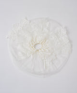 【予約開始待ち】モチーフレース×チュールBIGシュシュ