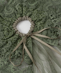 【予約開始待ち】モチーフレース×チュールBIGシュシュ