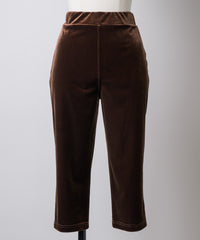 【room153】ベロアカプリパンツ