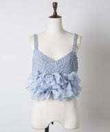 【予約10%OFF】【J1U by LA BELLE ETUDE】メニーリボンニットビスチェⅡ