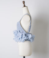 【予約10%OFF】【J1U by LA BELLE ETUDE】メニーリボンニットビスチェⅡ