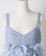 【予約10%OFF】【J1U by LA BELLE ETUDE】メニーリボンニットビスチェⅡ