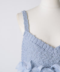 【予約10%OFF】【J1U by LA BELLE ETUDE】メニーリボンニットビスチェⅡ