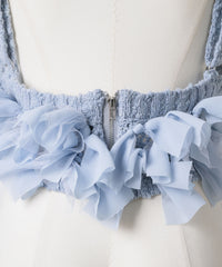 【予約10%OFF】【J1U by LA BELLE ETUDE】メニーリボンニットビスチェⅡ