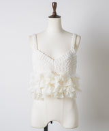 【予約10%OFF】【J1U by LA BELLE ETUDE】メニーリボンニットビスチェⅡ