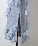 【予約10%OFF】【J1U by LA BELLE ETUDE】メニーリボンニットIラインスカートⅡ