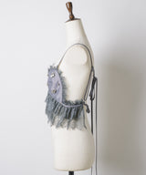 【予約10%OFF】【J1U by LA BELLE ETUDE】ビジュ×レースビスチェ