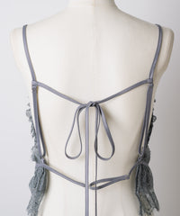 【予約10%OFF】【J1U by LA BELLE ETUDE】ビジュ×レースビスチェ