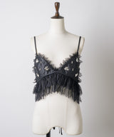 【予約10%OFF】【J1U by LA BELLE ETUDE】ビジュ×レースビスチェ