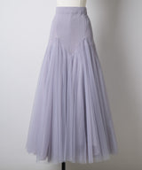 【予約開始待ち】2WAYリブスーパーボリュームチュールスカート