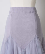 【予約開始待ち】2WAYリブスーパーボリュームチュールスカート