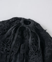 【TEN by LA BELLE ETUDE】モチーフレース×チュールBIGシュシュ