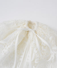 【TEN by LA BELLE ETUDE】モチーフレース×チュールBIGシュシュ