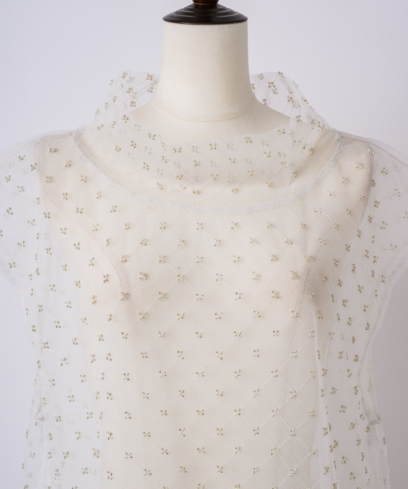 新品♡la belle Etude プリーツレース ブラウス カットソー シアー REVIVAL】【J1U by LA BELLE ETUDE】ビーズ×シアートップス – LA