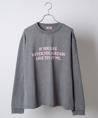 【予約開始待ち】【J1U by LA BELLE ETUDE】IF YOU LIKE Long Tee