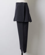 【GIUNON】layerd frill capri pants / レイヤードフリルカプリパンツ