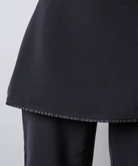 【GIUNON】layerd frill capri pants / レイヤードフリルカプリパンツ