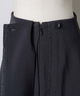 【GIUNON】layerd frill capri pants / レイヤードフリルカプリパンツ