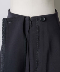 【GIUNON】layerd frill capri pants / レイヤードフリルカプリパンツ