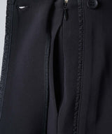 【GIUNON】layerd frill capri pants / レイヤードフリルカプリパンツ