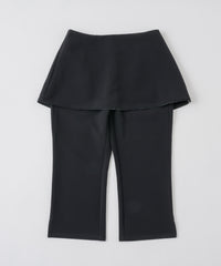 【GIUNON】layerd frill capri pants / レイヤードフリルカプリパンツ