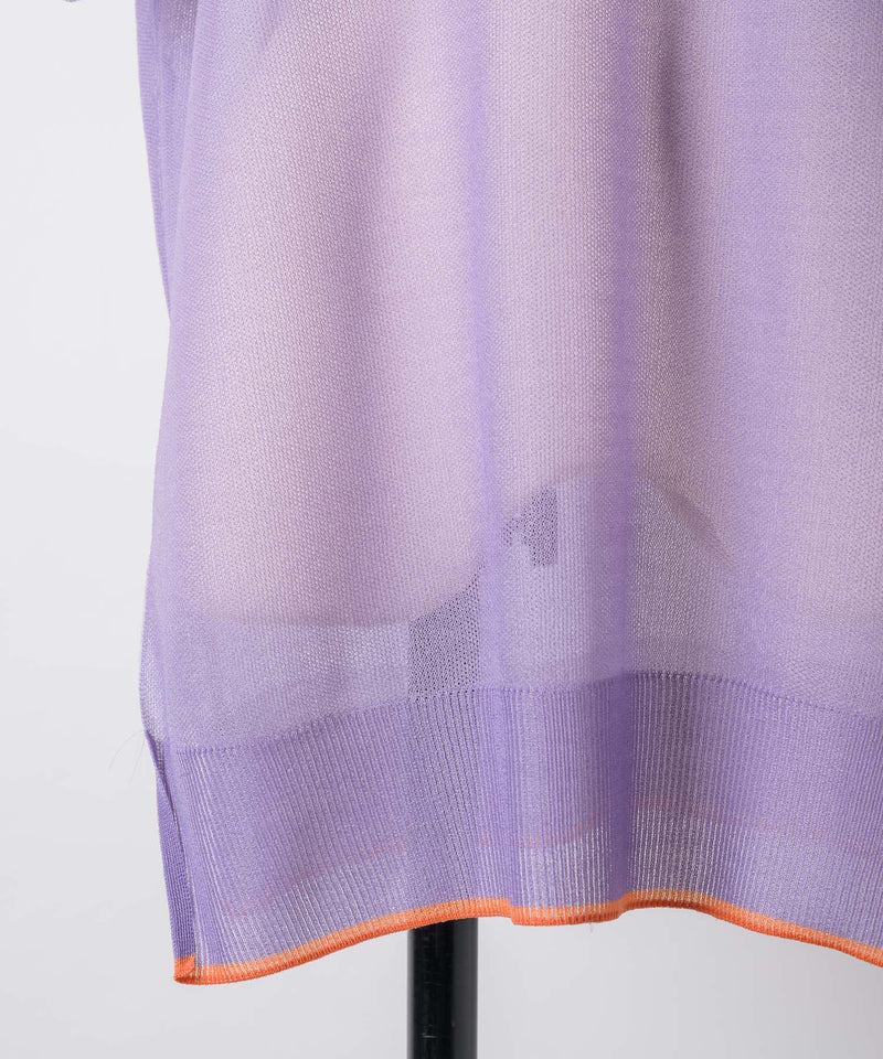 【予約10%OFF】シアーポロシャツ
