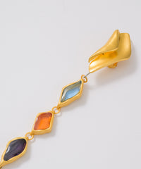 【予約10%OFF】Vintage調オリジナルカラーパーツイヤリング