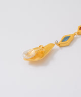 【予約10%OFF】Vintage調オリジナルカラーパーツイヤリング