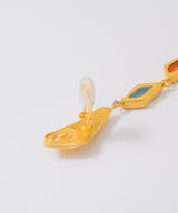 【予約10%OFF】Vintage調オリジナルカラーパーツイヤリング