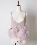 【予約】【TEN by LA BELLE ETUDE】Lily manyモチーフニットビスチェ