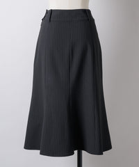 【GIUNON】midi pocket stripe skirt / ミディポケットストライプスカート