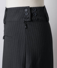 【GIUNON】midi pocket stripe skirt / ミディポケットストライプスカート